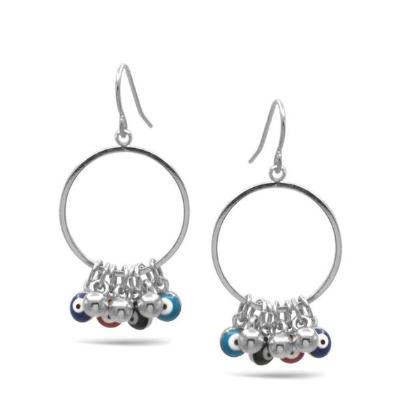 EVIL EYE DENKAYS EARRINGS - Picture 2 of 7